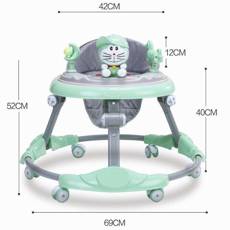 Xe tròn tập đi 2in1  tiện lợi cho mẹ