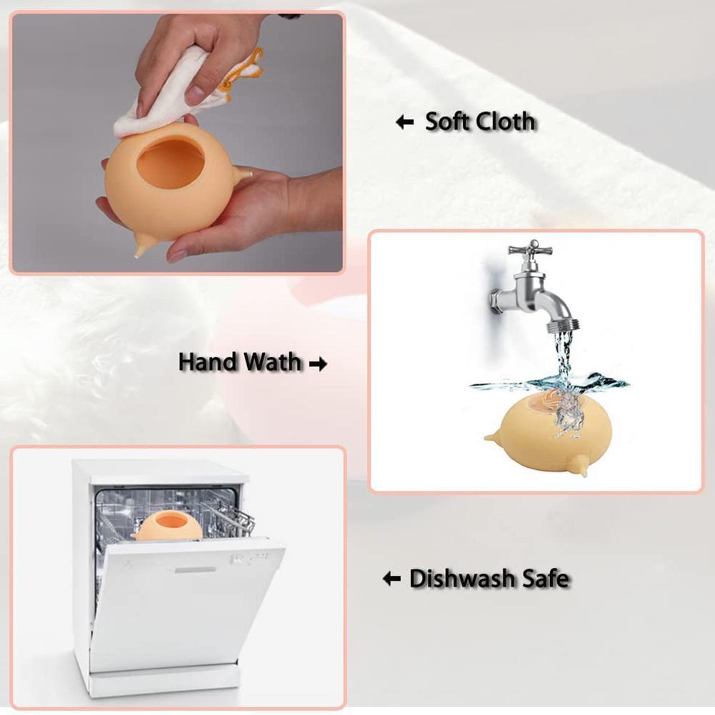 Bát Đựng Sữa 3 Núm Vú Giả 200ml Cho Thú Cưng Sơ Sinh G0V9