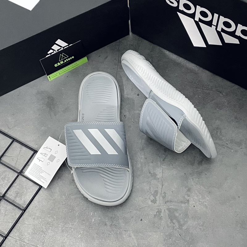 Dép Adidas Alphabounce Đen Full - Dép quai ngang chất, chuẩn, xịn