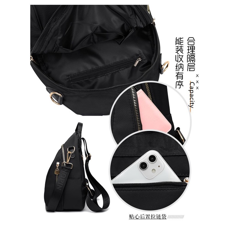 Ba Lô Vải Oxford Thời Trang Mới Năm 2023 Dễ Phối Đồ