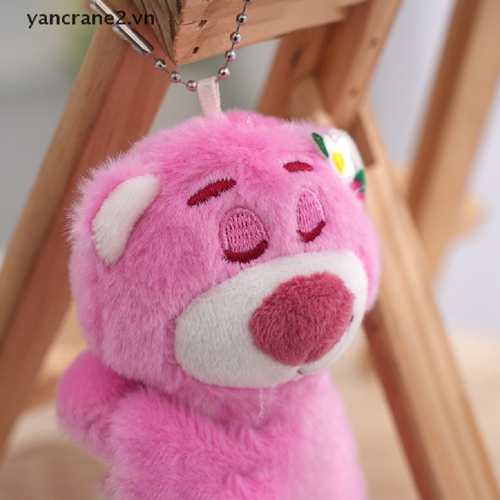 1 Thú Nhồi Bông Hình Gấu Dâu Tây Dễ Thương {YAN2} {yancrane2.vn}