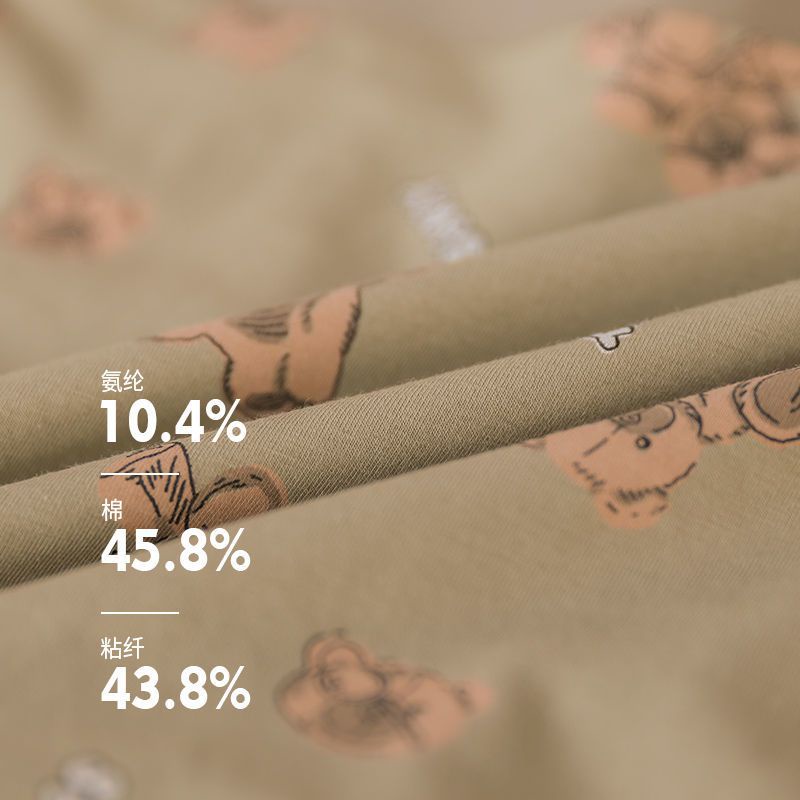 Quần Lót Boxer Không Đường May Thoáng Khí Thoải Mái Họa Tiết Hoạt Hình Cho Bé Trai