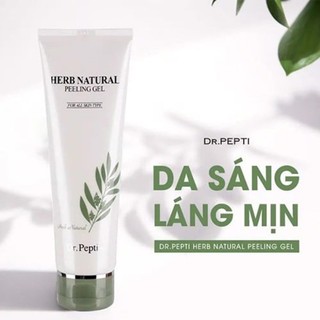 Tẩy tế bào chết dr.pepti herb natural peeling gel 130ml