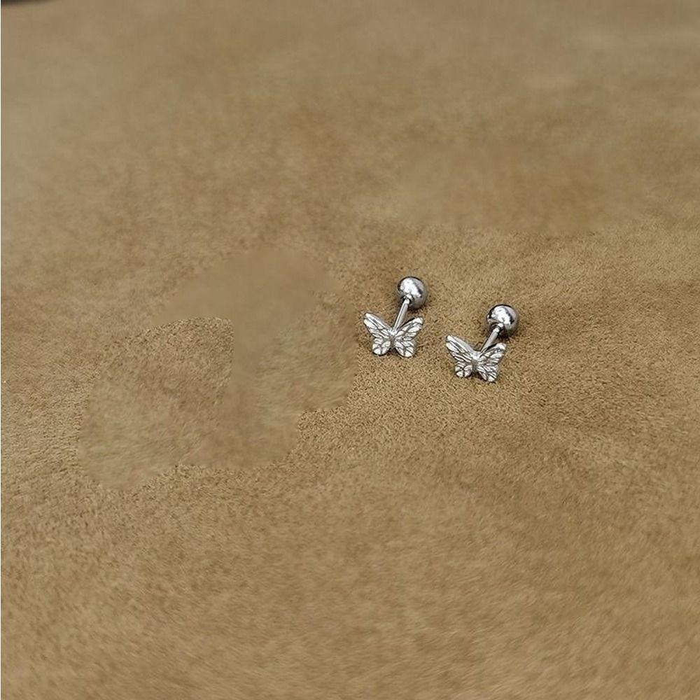 Bông Tai Hình Bướm Hoạt Hình Phong Cách Hàn Quốc Thời Trang Cho Nữ