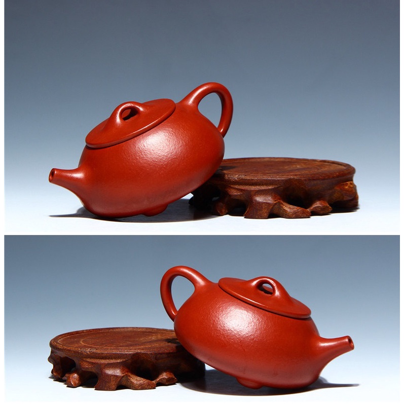 Ấm Tử Sa Nghi Hưng Thạch Biều Cảnh Chu 220 ml (Tiểu Môi Dao Chu Nê)