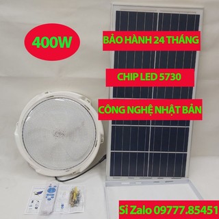 Đèn ốp trần năng lượng mặt trời 400w