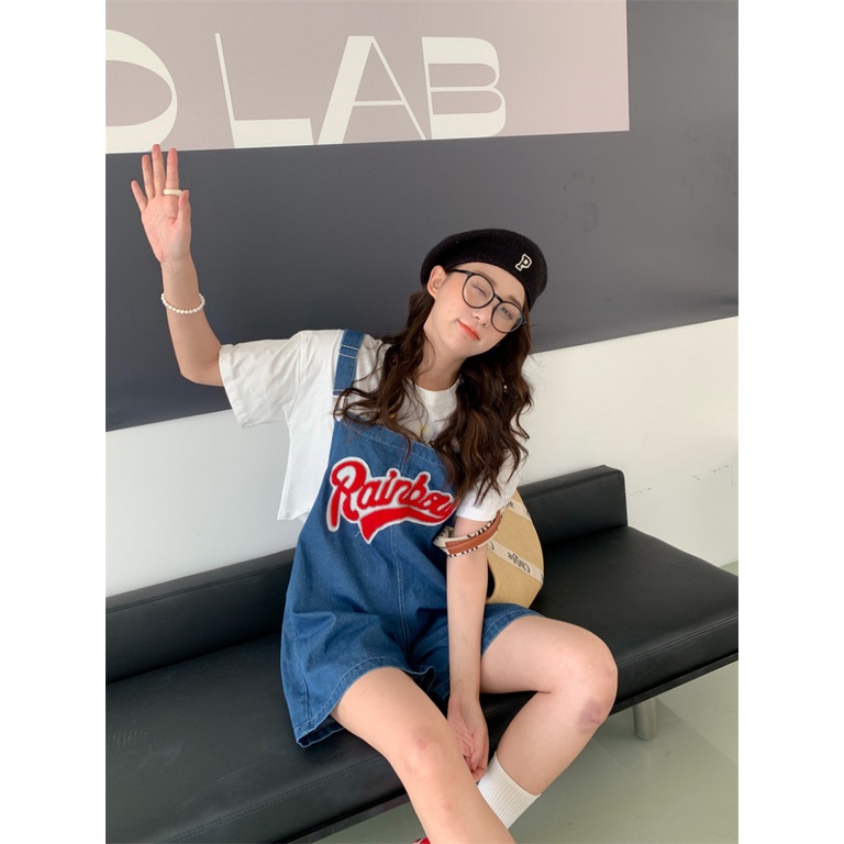 Quần Denim Nhãn Hiệu Cho Mẹ Và Bé Phong Cách Hàn Quốc