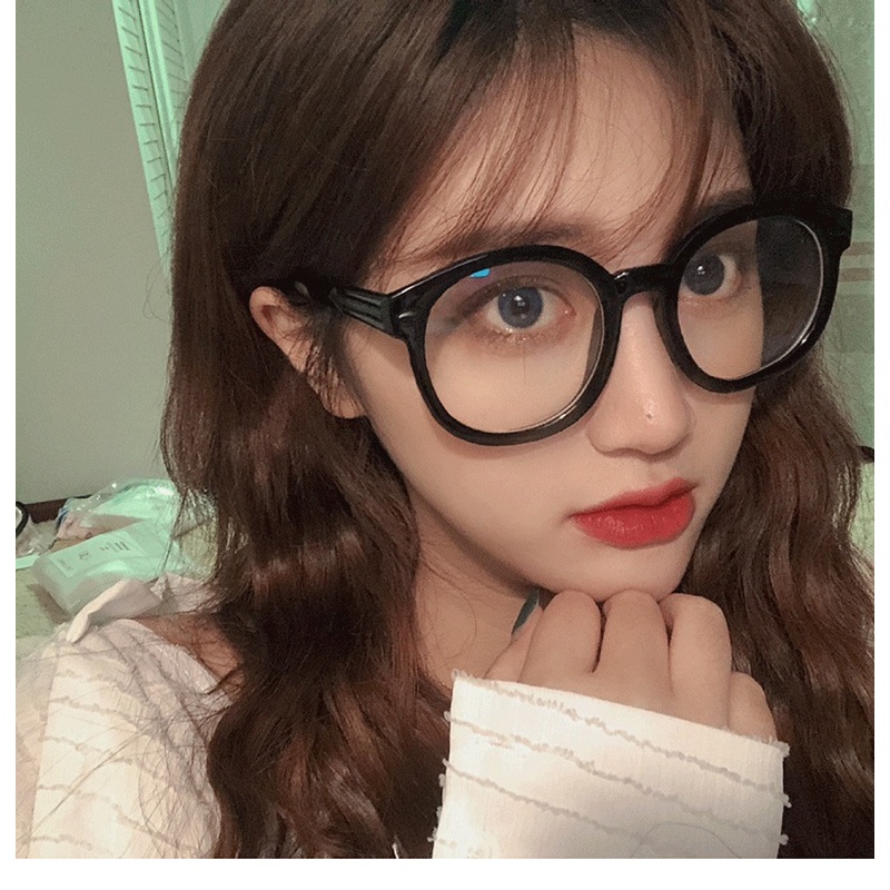 Kính Mát Gọng Tròn Phong Cách Hàn Quốc Cho Nam Và Nữ