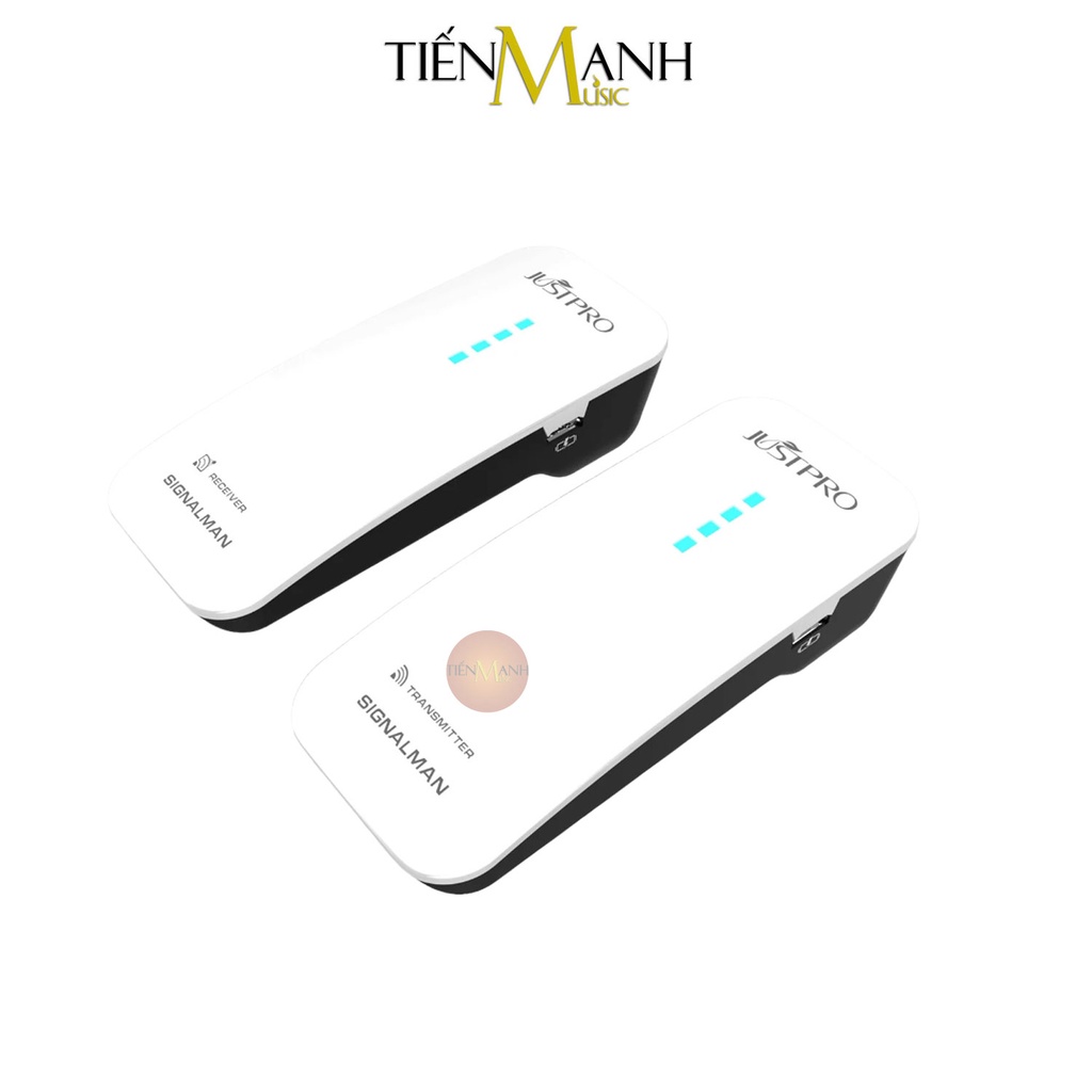 Bộ Thu Phát Tín Hiệu Không Dây JUSTPRO W1 Wireless System - Dùng Cho Đàn Guitar và Nhạc Cụ Pin Sạc