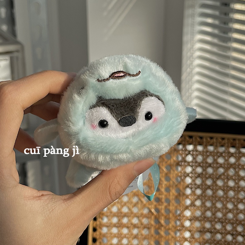 Thú Nhồi Bông Cá Voi Chim Cánh Cụt Hoạt Hình Dễ Thương