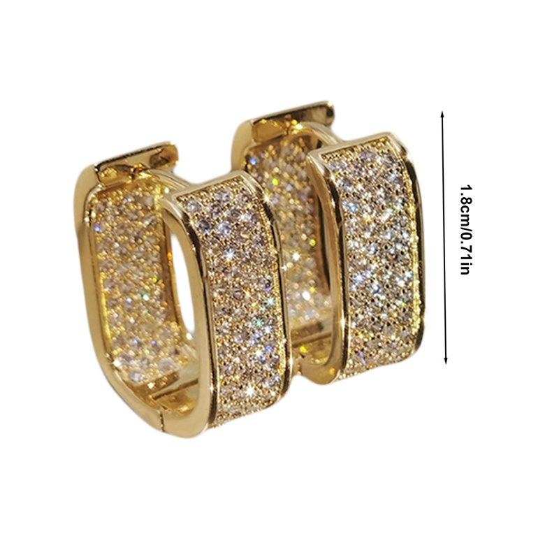 Fm Bông Tai Kim Loại Hình Tròn Thiết Kế Hợp Thời Trang Cho Nữ Giới