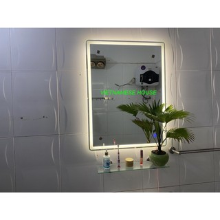 Gương chữ nhật, gương phòng tắm led cảm ứng cao cấp nhiều kích thước (Vietnamese House)
