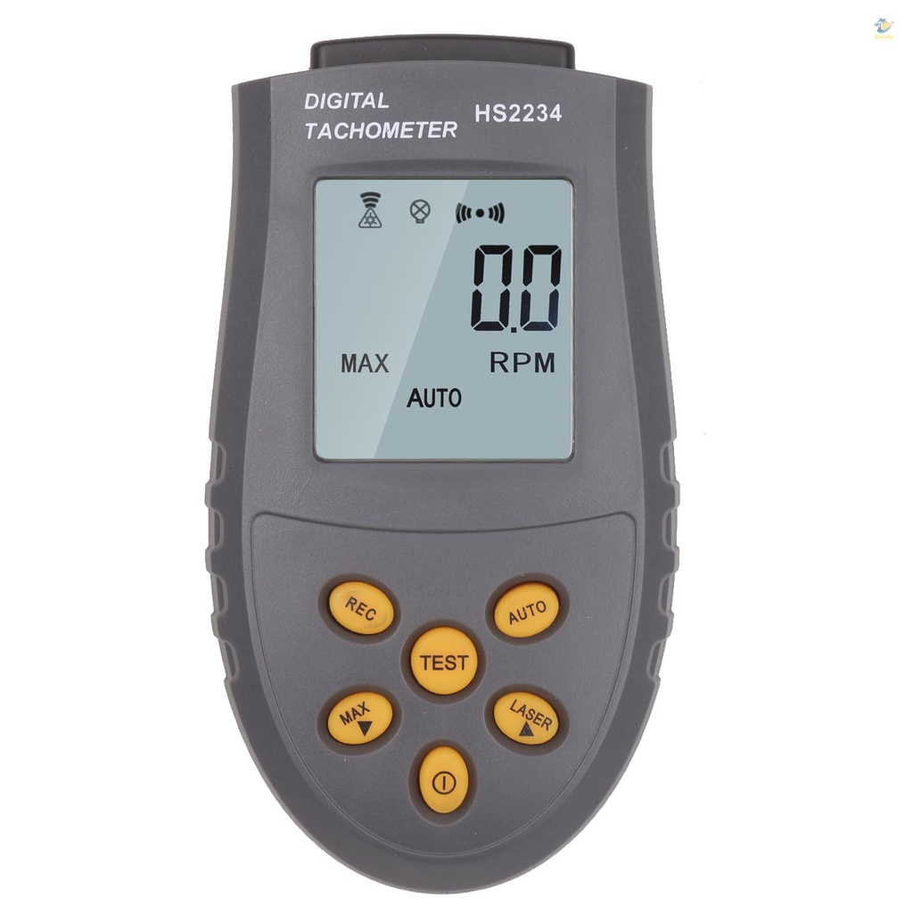 (elfevn) Đồng Hồ Đo Tốc Độ Tự Động Độ Chính Xác Cao Với Màn Hình LCD Và Đèn Nền Tốc Độ Cao