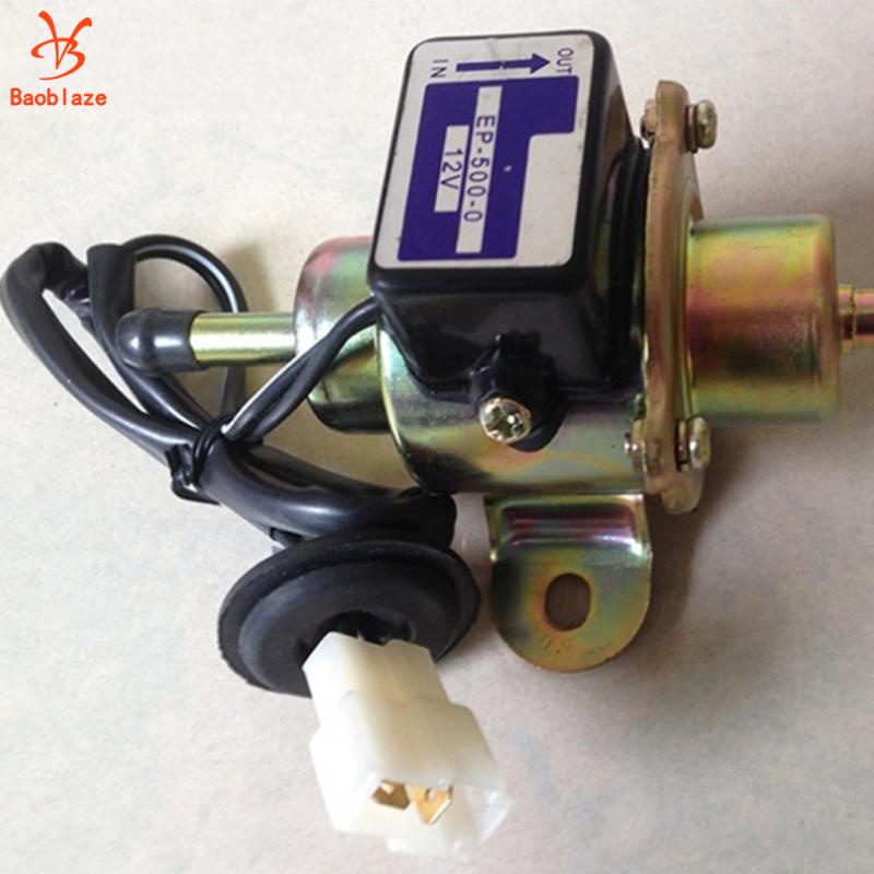 Bơm Nhiên Liệu Điện Áp Thấp 12V 4-7PSI 70L / H