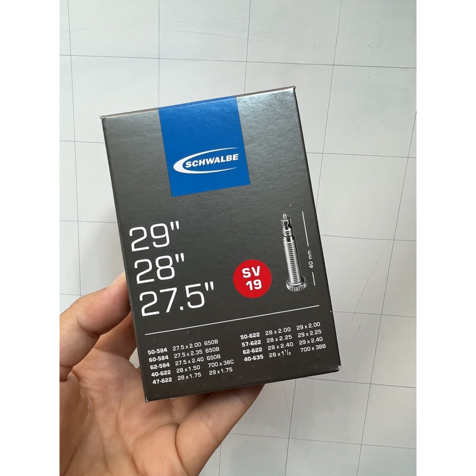 RUỘT XE ĐẠP SCHWALBE 27.5 – 28 – 29 CHÍNH HÃNG