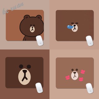 Tấm Lót Chuột Và Bàn Phím Máy Tính In Hình Gấu Nâu Dễ Thương