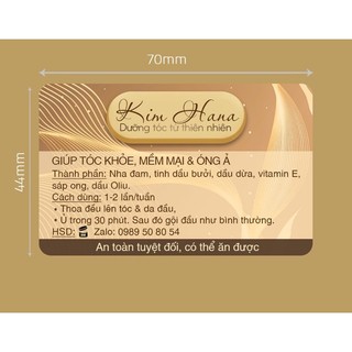 Dưỡng tóc handmade Kim Hana