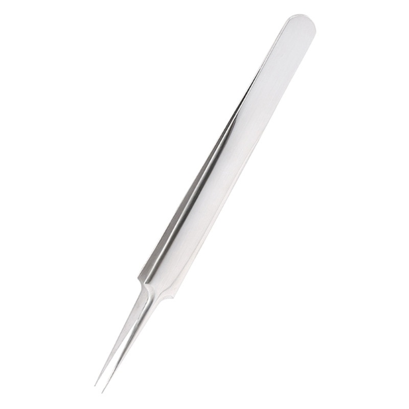 Nhíp Nhổ Lông Mày Thẳng / Cong Bằng Thép Không Gỉ