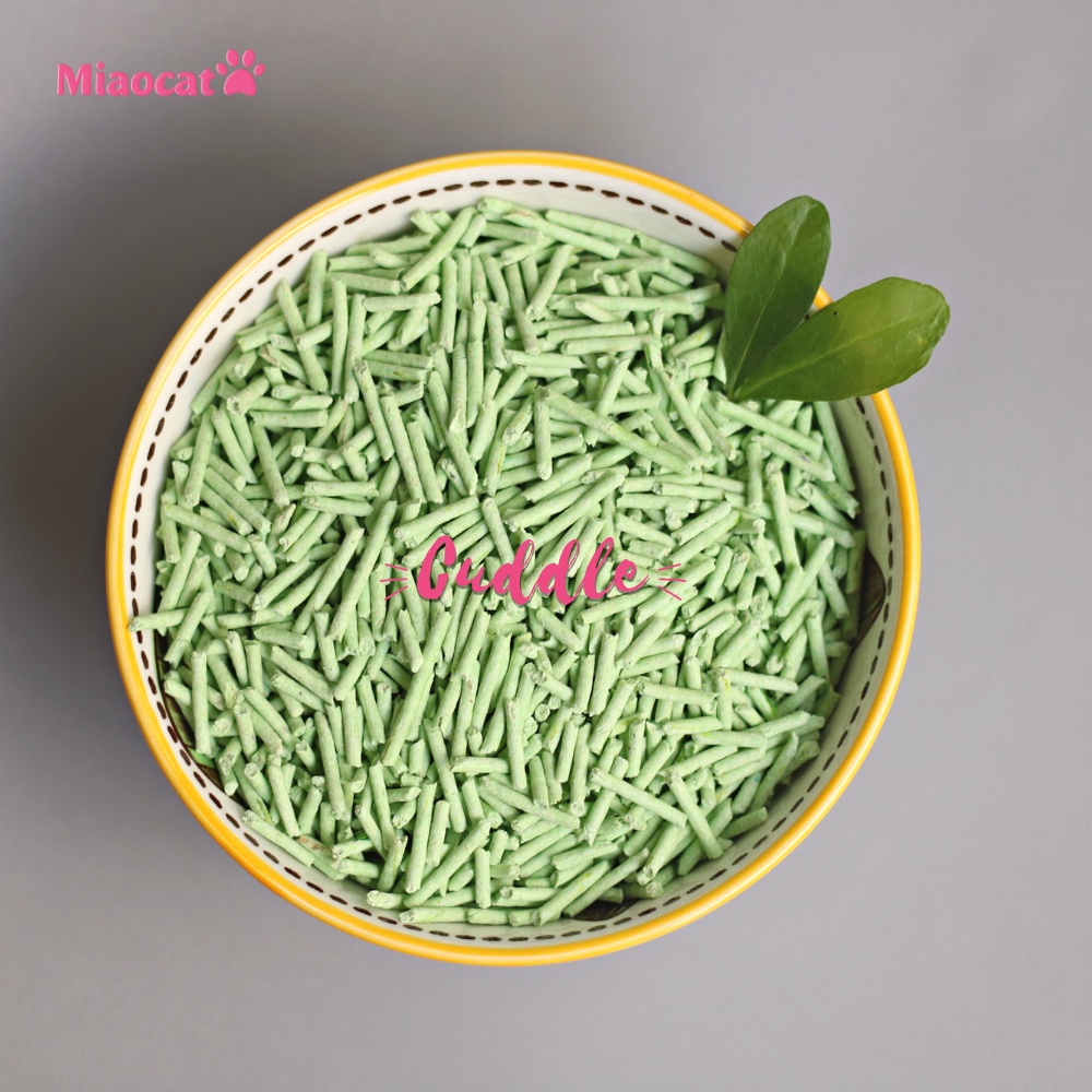 Cát vệ sinh đậu nành Cuddle Tofu 5L các mùi hương cho mèo - MIAOCAT
