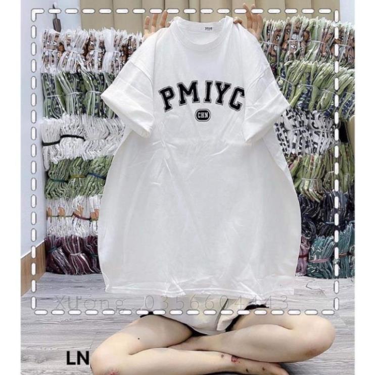 [ Rẻ Vô Địch ] Áo Thun 3158 Form Rộng Tay Lỡ Chất Cotton Khô PMIYC