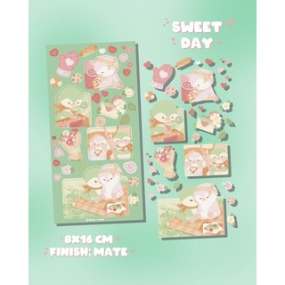 Bongjua | sticker Sweet day-nhãn dán tình iu🌸🌷