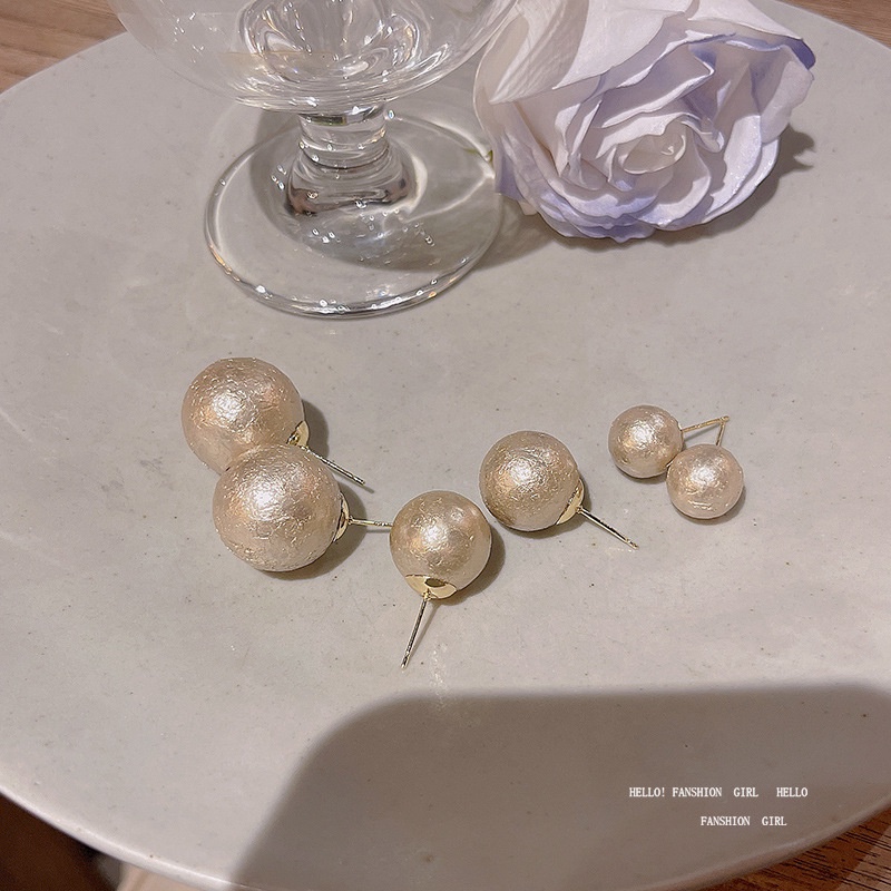 Bông Tai Mạ Bạc 925 Đính Ngọc Trai Sang Trọng