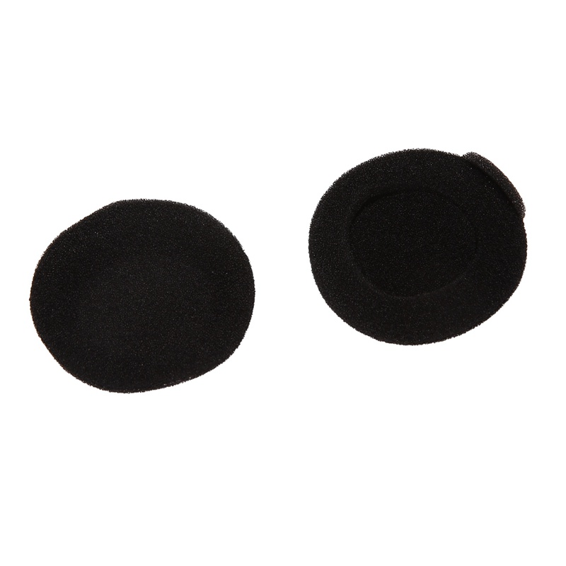 4 cặp miếng đệm tai nghe thay thế 55mm cho tai nghe tai nghe màu đen