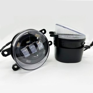 Bộ 2 đèn led sương mù ánh sáng trắng 60w 3.5 inch cho toyota myvi camry corolla highlander bezza rav4 lexus