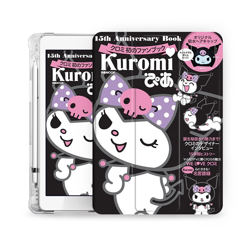 Bao Da Máy Tính Bảng Họa Tiết kuromi Cho ipad air 4 / 5 mini 1 / 2 / 3 / 4 / 5 / 6 10.2 gen 7 / 8 / 9 gen 10 2022 pro 11