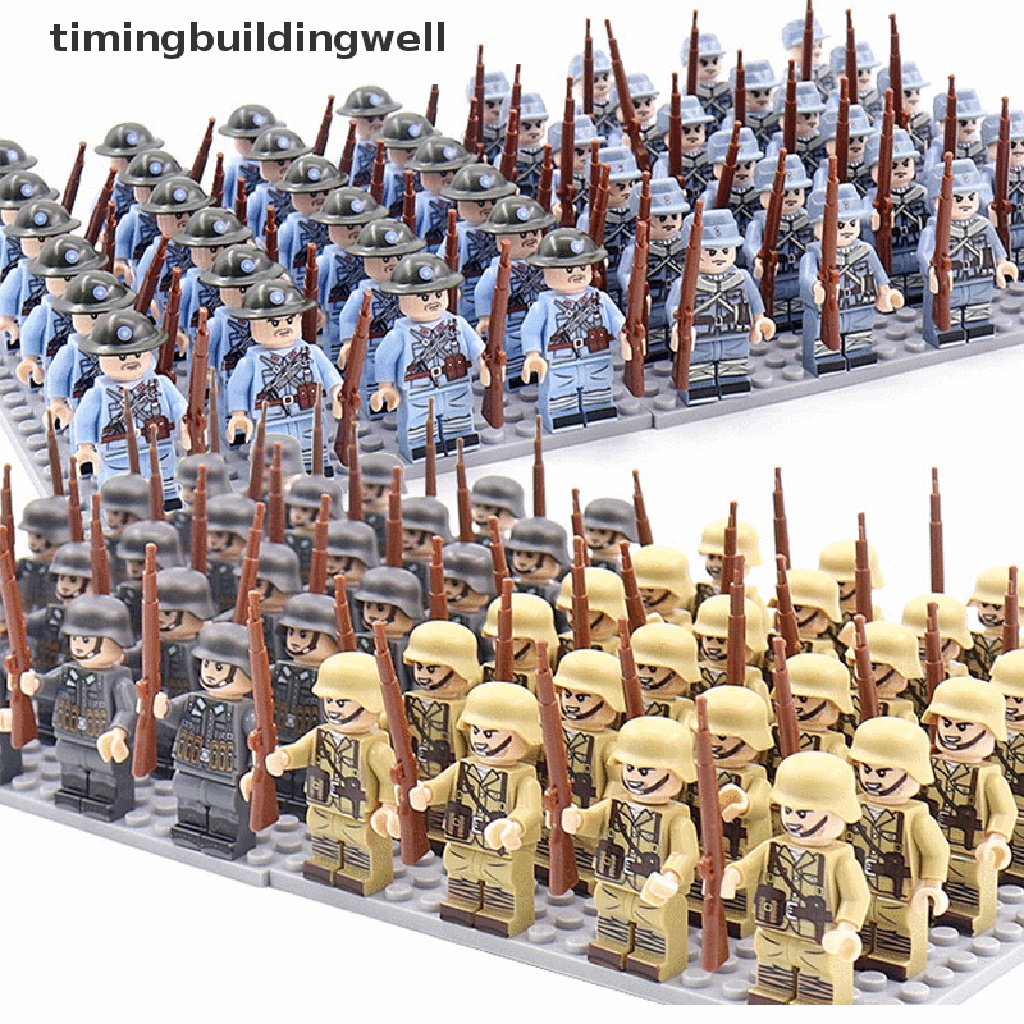 Twvn Đồ Chơi Mô Hình Lính Quân Đội Đức Liên Xô US UK Trung Quốc QDD