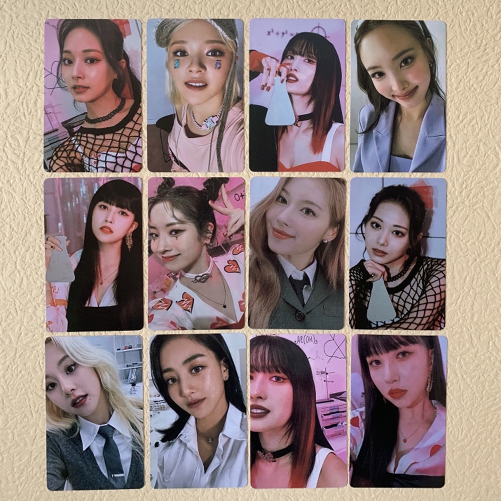 Bộ 3 Thẻ Hình Nhóm Nhạc TWICE Formula of Love