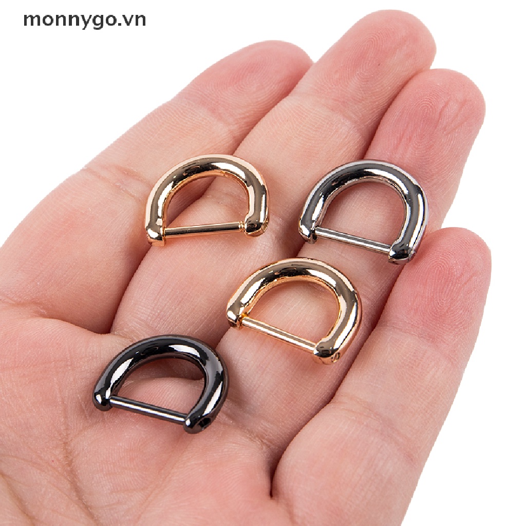Khóa Kim Loại Chữ D Chuyên Dụng Cho Dây Đeo Túi Xách Da