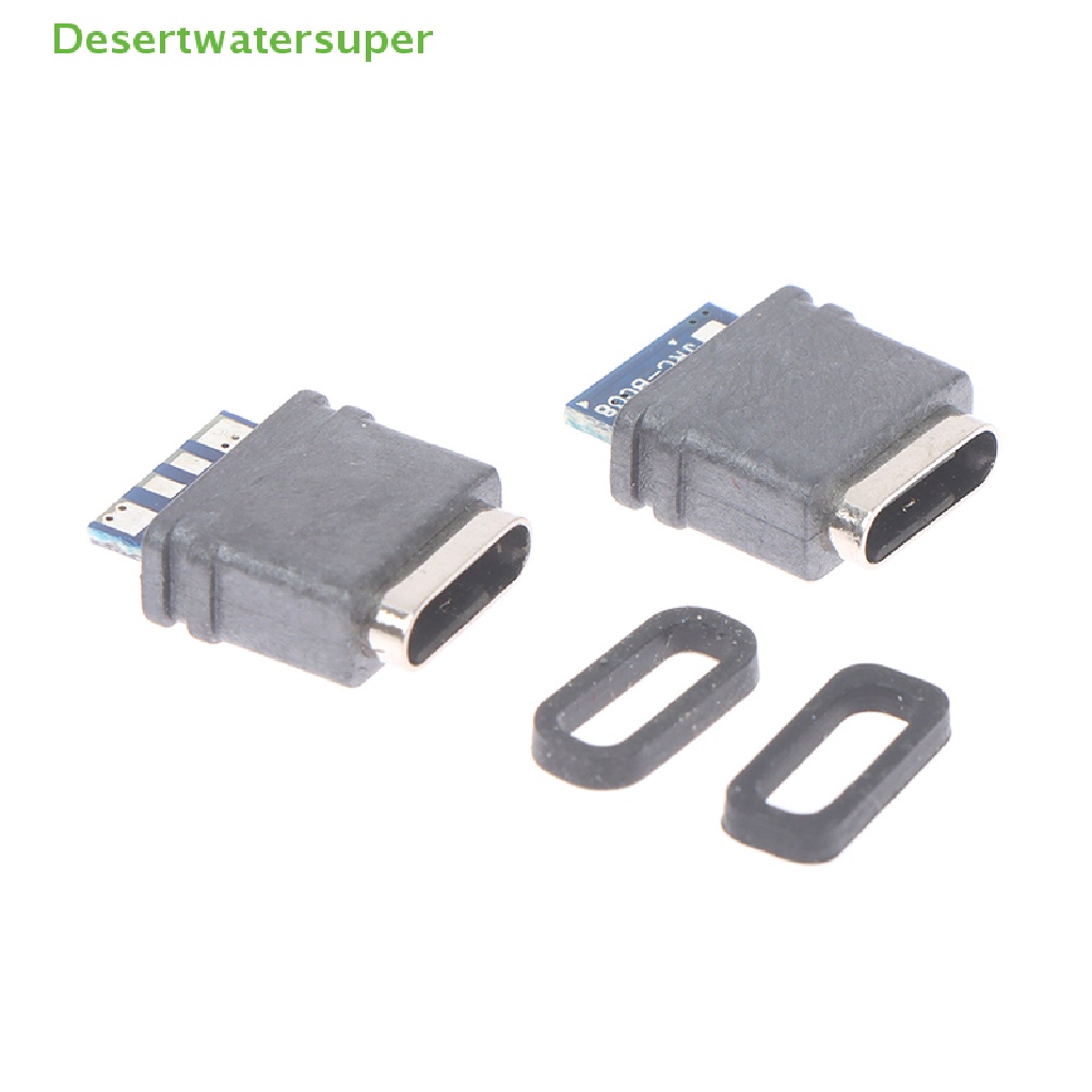 Set 2 Ổ Cắm USB C 4Pin Female Chống Nước