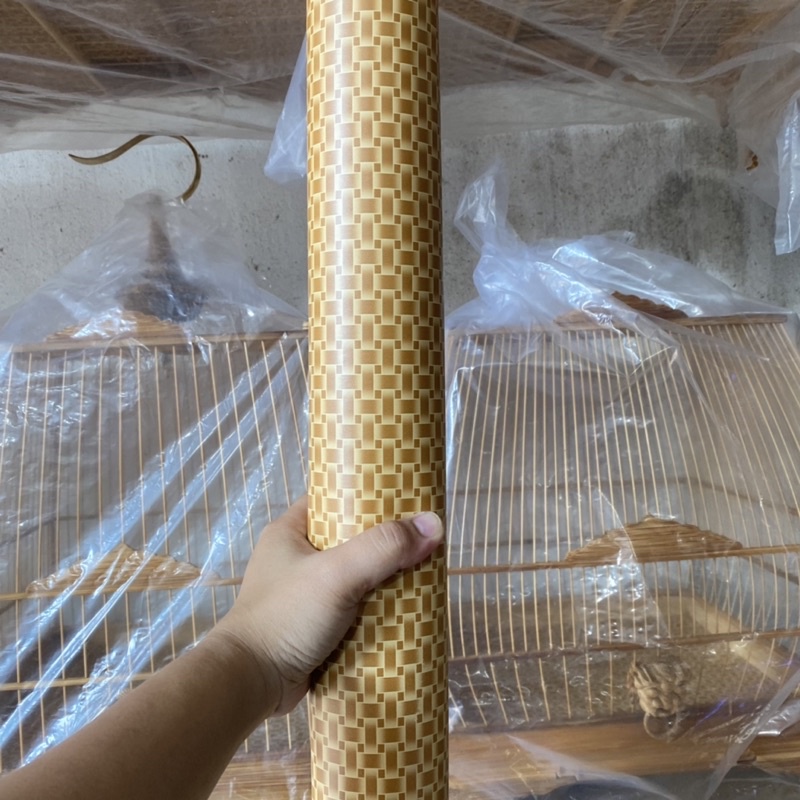 Giấy dán lồng chim Vuông, giấy decal dán đáy lồng chim cao cấp