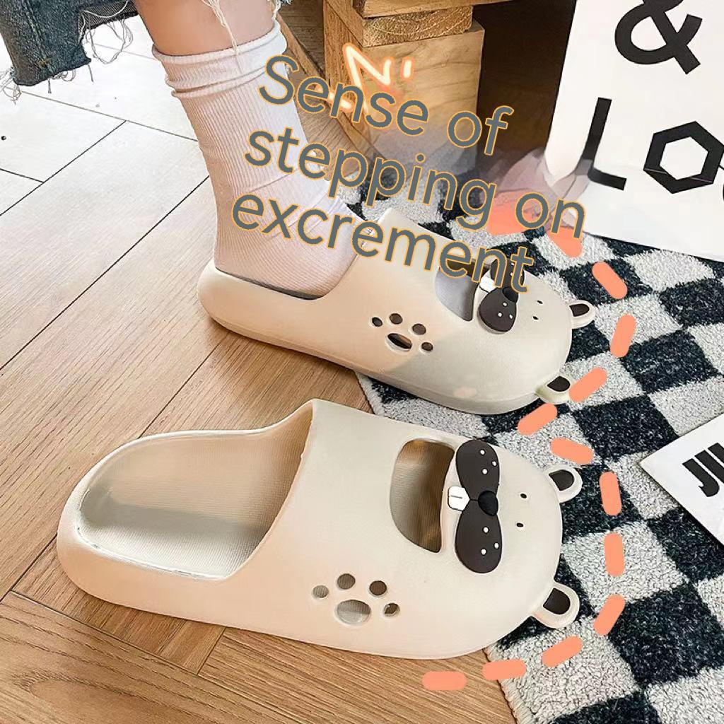 Dép Đi Trong Nhà Nhẹ Nhàng Đế Mềm Họa Tiết Hoạt Hình Dễ Thương Cho Nữ