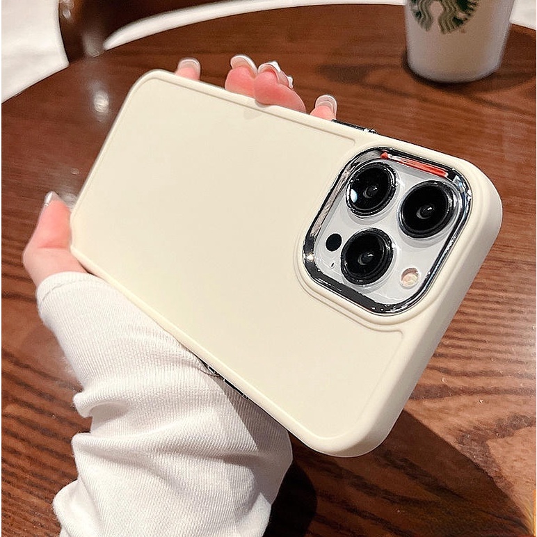 Ốp Điện Thoại Silicon Chống Sốc Màu Kẹo Cho iPhone 14 pro MAX 11 12 13 pro MAX XS MAX XR 7 + 8 Plus SE 2020