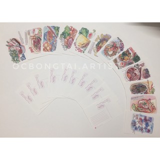 Postcard mini 8cm (Món Ăn Việt Nam)