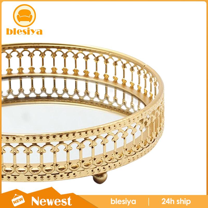 Khay Tròn Đựng Đồ Trang Sức / Nước Hoa Để Bàn Tiện Dụng