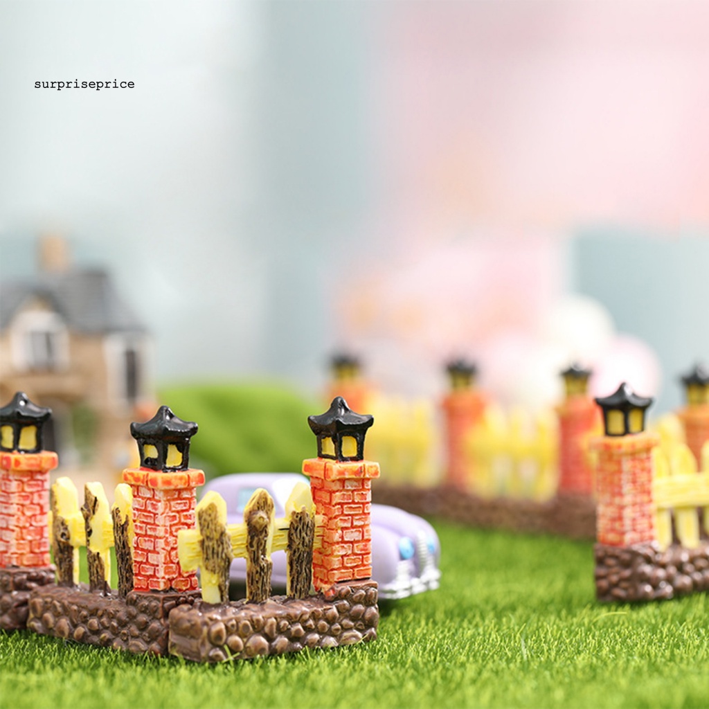 Set 2 Hàng Rào Xinh Xắn Dùng Để Trang Trí Nhà Búp Bê