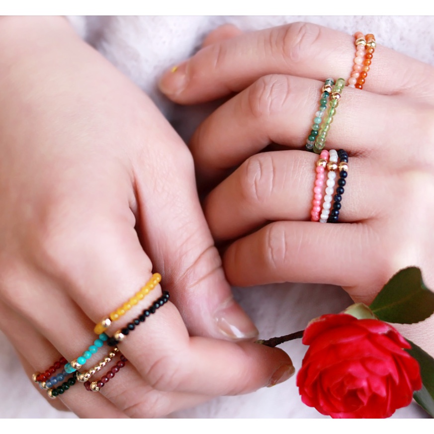Hạt Đá 3MM Dùng Làm Trang Sức Thủ Công