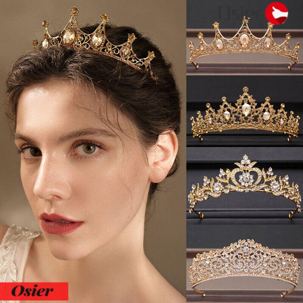 1 Kẹp Tóc Cô Dâu Thiết Kế Sang Trọng Thời Trang|Lược Chải Tóc Hình Vương Miện Độc Đáo