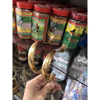 M02 - Móc đồng kiểu cho lồng chào mào, choè than/lửa giá rẻ - phụ kiện lồng chim đẹp