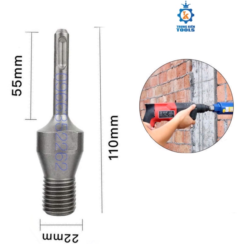 Sỉ và lẻ Đầu chuyển đổi mũi rút lõi xang Máy khoan bê tông