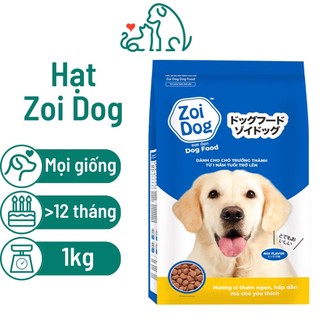 Thức ăn chó Zoi Dog xương chắc tăng miễn dịch túi 1kg - Bivido
