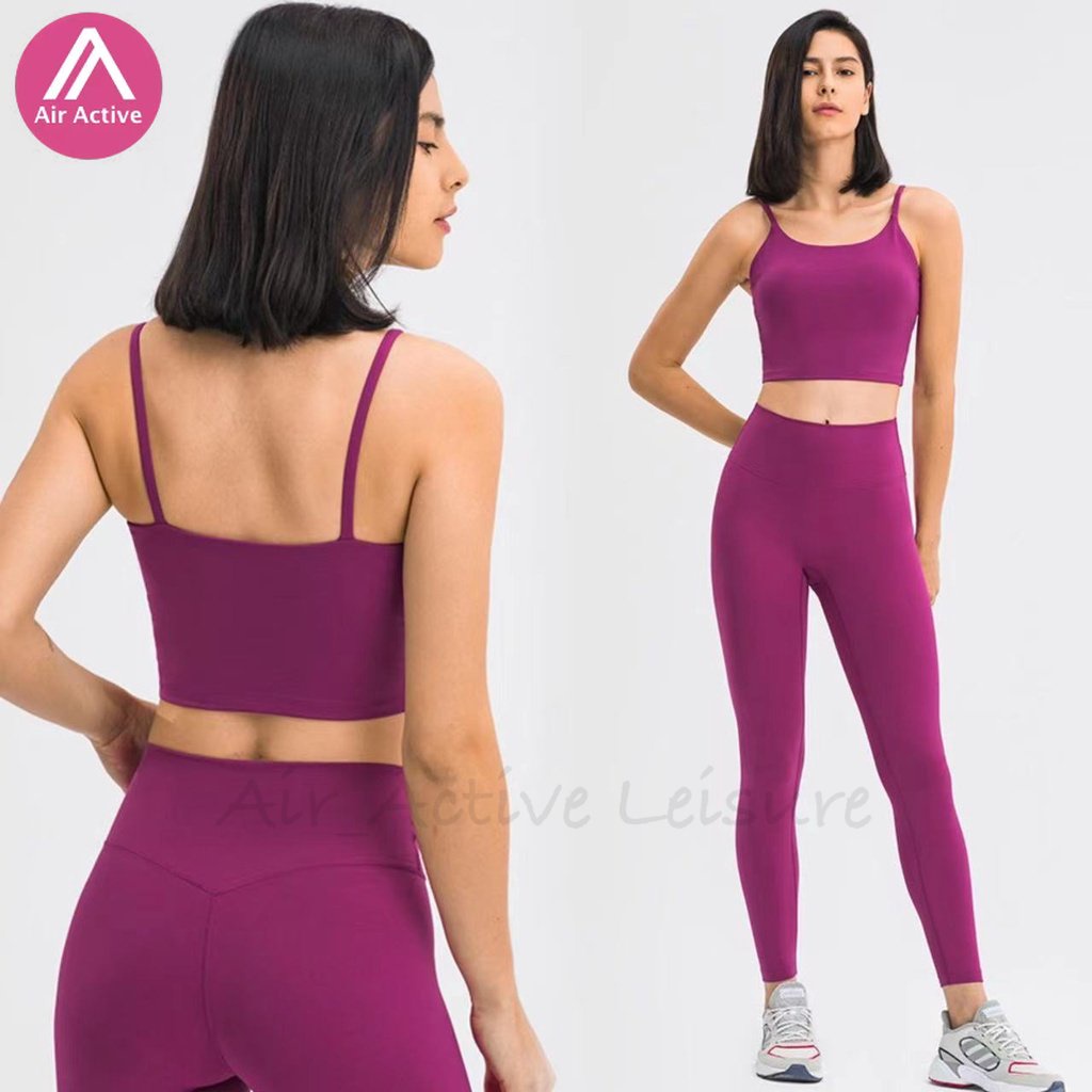 Air active Set đồ thể thao nữ bra thể thao + quần legging cạp cao thời trang cho nữ