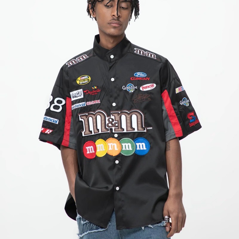 Áo Thun Tay Ngắn Dáng Rộng Phong Cách Đường Phố Trung Hoa Thời Trang Mùa Hè 2023 Mới Cho Nam Và Nữ