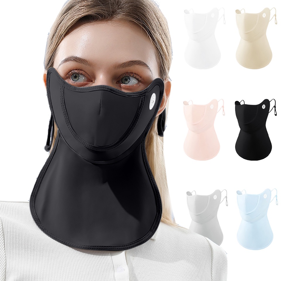 Khẩu Trang Bandana Mềm Mại Thoáng Khí Chống Tia UV Hỗ Trợ Đi Xe Đạp