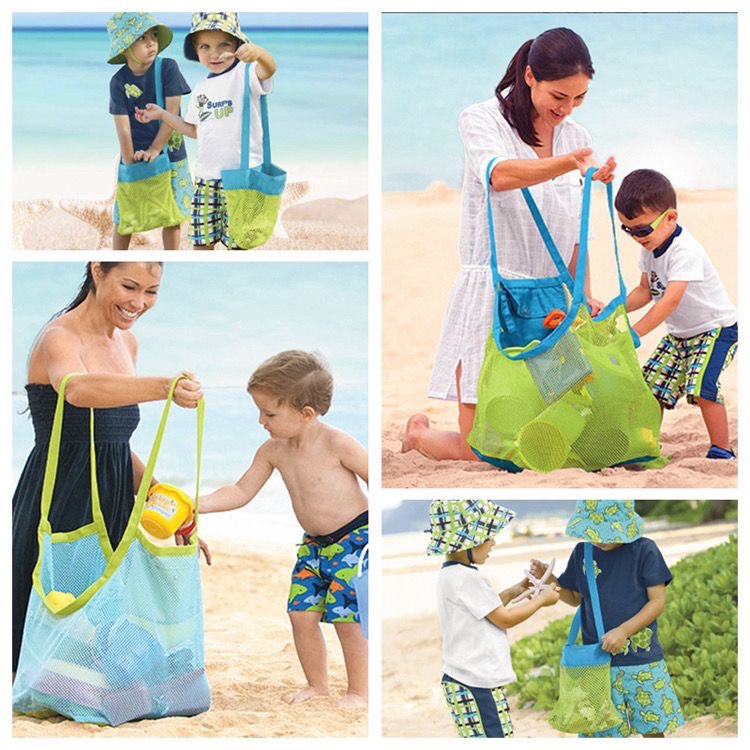 Túi đựng đồ dùng cá nhân & đồ chơi đi biển cho trẻ em - bé trai - bé gái (N01396)