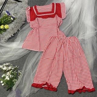 50kg-Bộ lửng mặc nhà, vải kt lụa (bằng size 1)