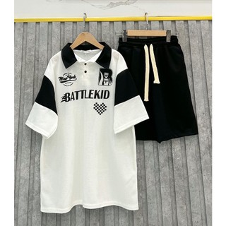 Áo polo cổ bẻ batt le kid Chất cotton ,ln